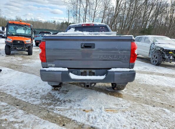 5TFUY5F1XKX818675 2019 TOYOTA TUNDRA Gray Вид ззаду