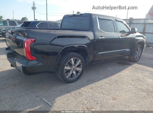 5TFVC5DB1NX008595 2022 TOYOTA TUNDRA HYBRID Black Tył prawy