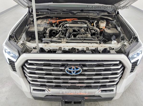 5TFVC5DB4PX033428 2023 TOYOTA TUNDRA White Вид задньої частини салону