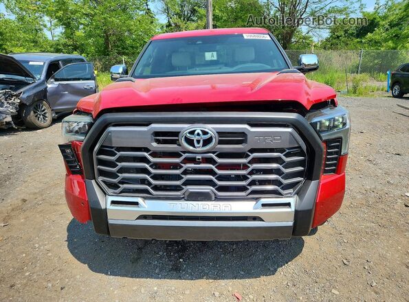 5TFVC5DB4RX040477 2024 TOYOTA TUNDRA Red Вид спереду