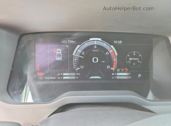 5TFWA5DB1TX346294 2026 TOYOTA TUNDRA Gray Սարքավորումների վահանակի տեսք