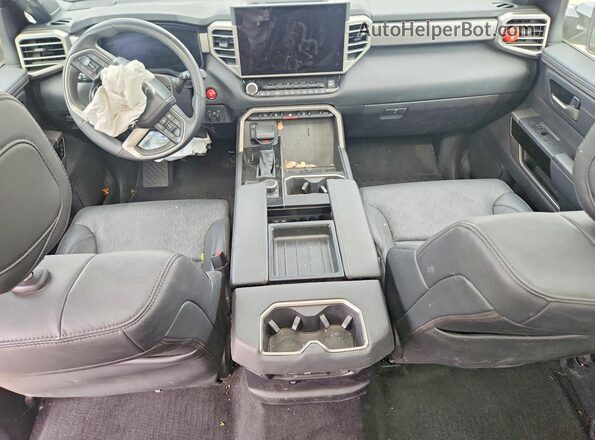 5TFWA5DB2SX254416 2025 TOYOTA TUNDRA Silver Dashboard view