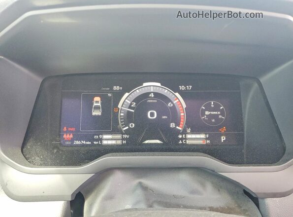5TFWA5DB2TX357448 2026 TOYOTA TUNDRA Blue Widok zestawu wskaźników