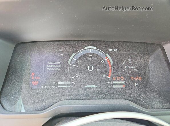5TFWA5DB2TX360365 2026 TOYOTA TUNDRA Red Вид щитка приладів