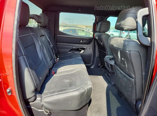 5TFWA5DB2TX360365 2026 TOYOTA TUNDRA Red Вид задніх сидінь