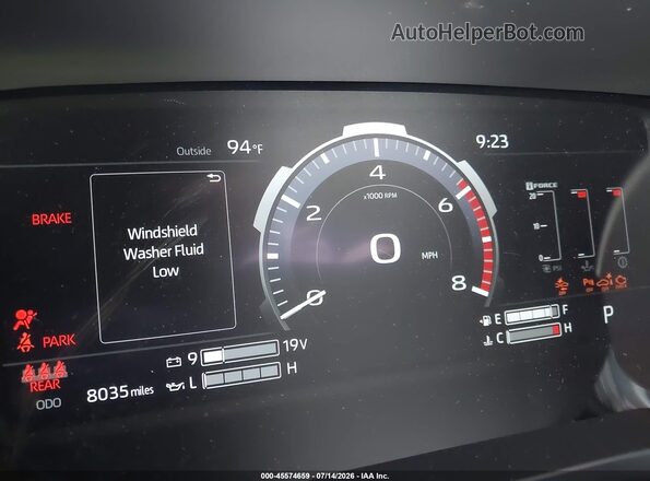 5TFWA5DB3SX330824 2025 TOYOTA TUNDRA Blue Vista de los asientos traseros