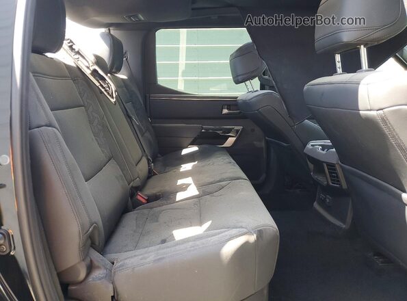 5TFWA5DB5SX245631 2025 TOYOTA TUNDRA Black Widok tylnych siedzeń