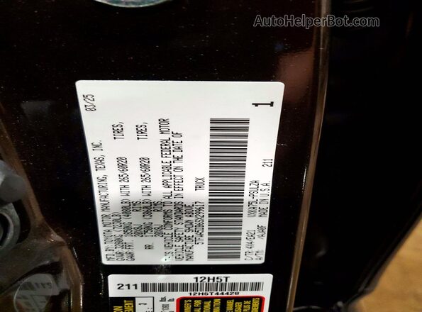 5TFWA5DB6SX299617 2025 TOYOTA TUNDRA Brown Widok komory silnika