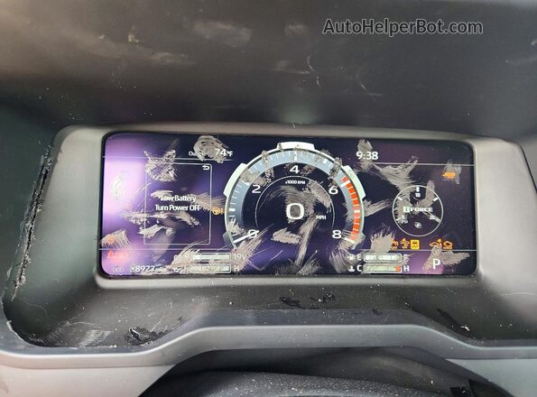 5TFWA5DB7SX278727 2025 TOYOTA TUNDRA Black Սարքավորումների վահանակի տեսք