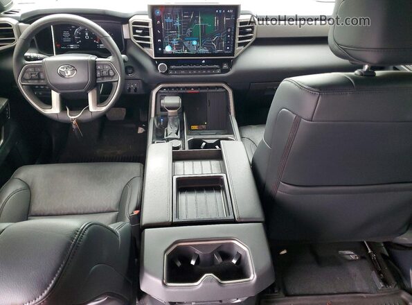 5TFWA5DB8SX267039 2025 TOYOTA TUNDRA White Առջևի վահանակի տեսք