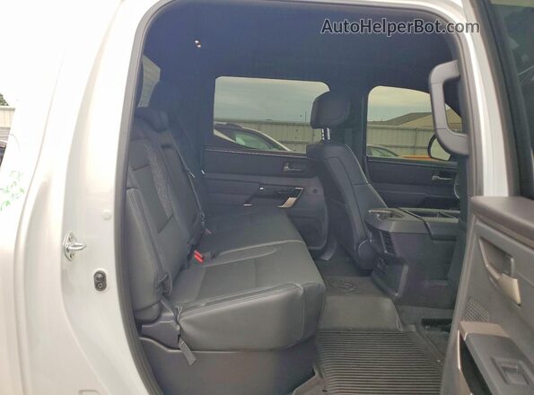 5TFWA5DB8SX267039 2025 TOYOTA TUNDRA White Հետևի նստատեղերի տեսք