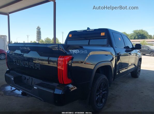 5TFWA5DBXRX217639 2024 TOYOTA TUNDRA Black Հետևի աջ