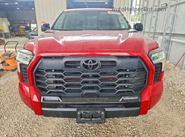 5TFWC5DB1RX065860 2024 TOYOTA TUNDRA Red Vista frontal