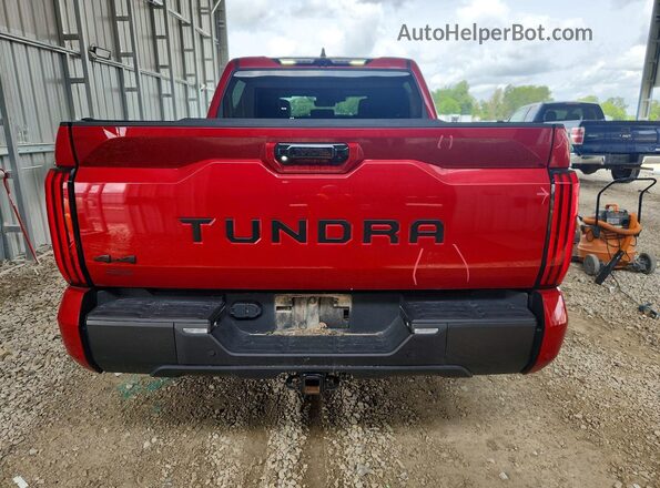 5TFWC5DB1RX065860 2024 TOYOTA TUNDRA Red Vista trasera