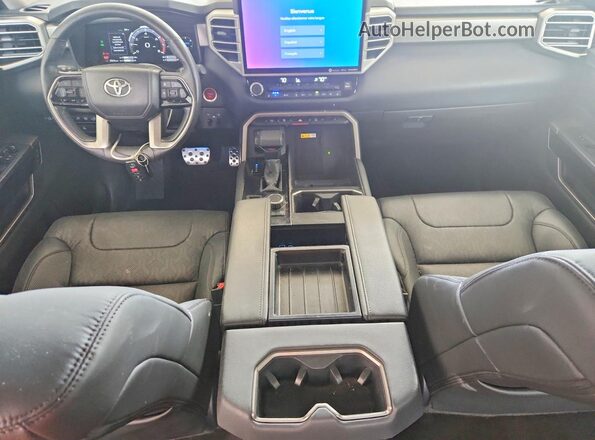 5TFWC5DB1RX065860 2024 TOYOTA TUNDRA Red Vista del salpicadero