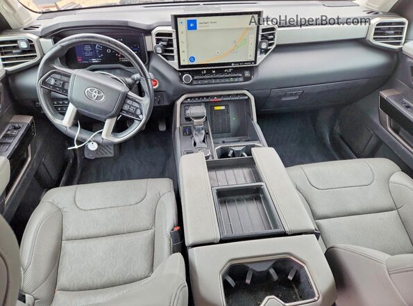 5TFWC5DB7RX045130 2024 TOYOTA TUNDRA Black წინა პანელის ხედი