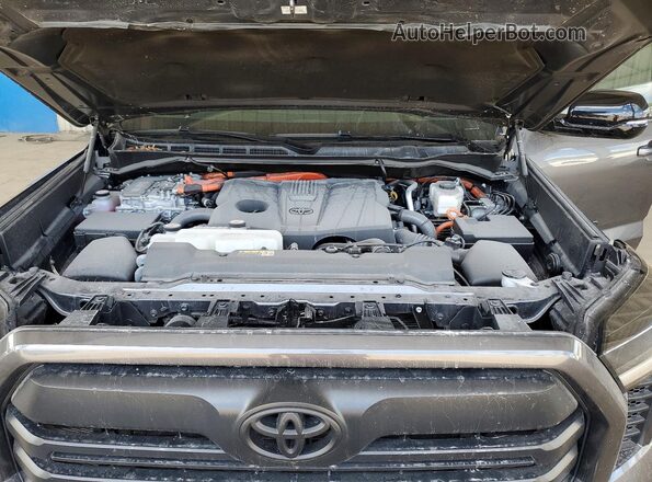5TFWC5DB8RX074782 2024 TOYOTA TUNDRA Black Вид задньої частини салону