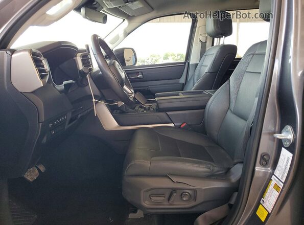 5TFWC5DB8RX074782 2024 TOYOTA TUNDRA Black Вид салону спереду