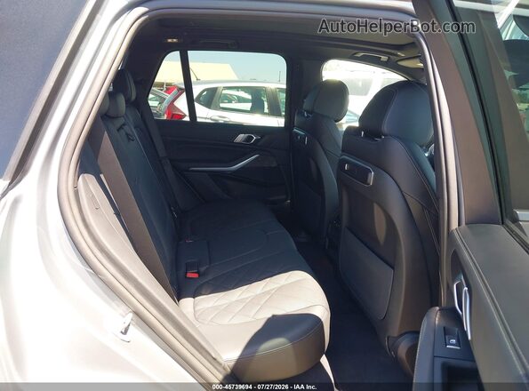 5UX13EU06S9Y91024 2025 BMW X5 Silver VIN კოდის სტიკერის ხედი