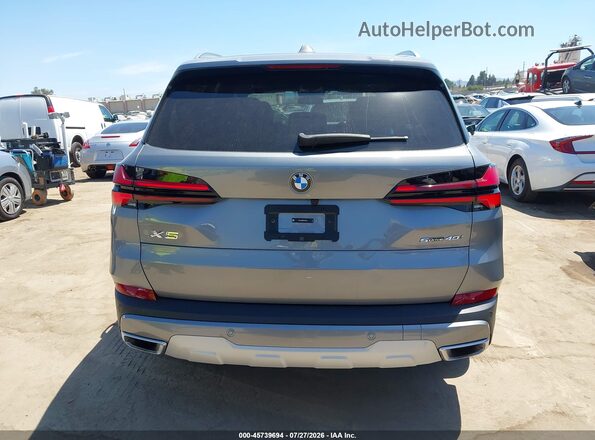 5UX13EU06S9Y91024 2025 BMW X5 Silver 