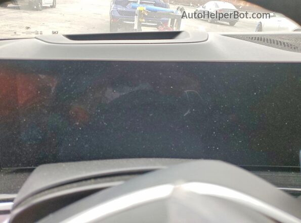5UX13EU07R9S70272 2024 BMW X5 Black Vista del cuadro de instrumentos