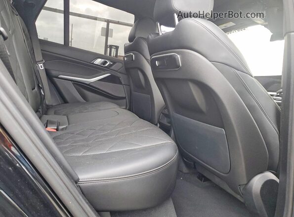 5UX13EU07R9S70272 2024 BMW X5 Black Vista interior trasera