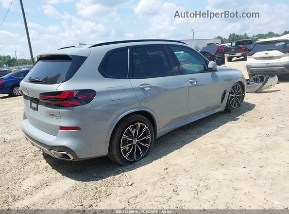 5UX13EU07S9Y41765 2025 BMW X5 Gray უკანა მარჯვენა