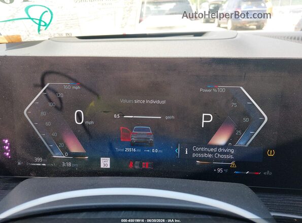5UX13EU07S9Y41765 2025 BMW X5 Gray უკანა სავარძლების ხედი