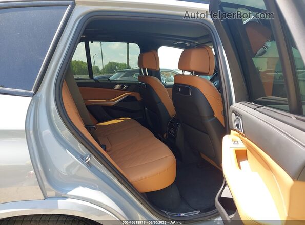 5UX13EU07S9Y41765 2025 BMW X5 Gray VIN კოდის სტიკერის ხედი