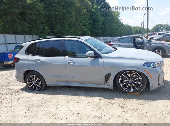 5UX13EU07S9Y41765 2025 BMW X5 Gray უკანა სალონის ხედი
