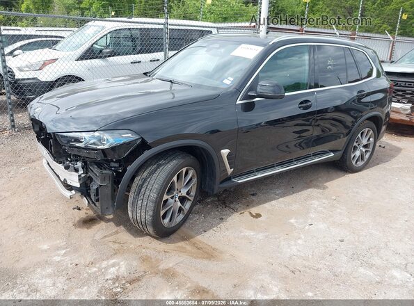 5UX13EU07T9052842 2026 BMW X5 Black Front left