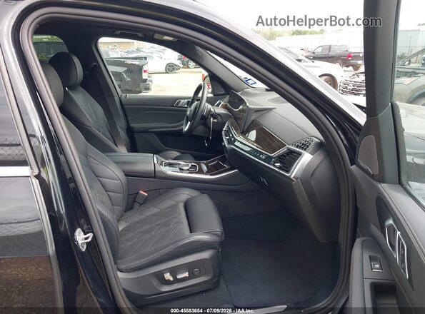 5UX13EU07T9052842 2026 BMW X5 Black Front interior view