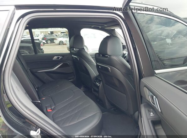 5UX13EU07T9052842 2026 BMW X5 Black VIN sticker view