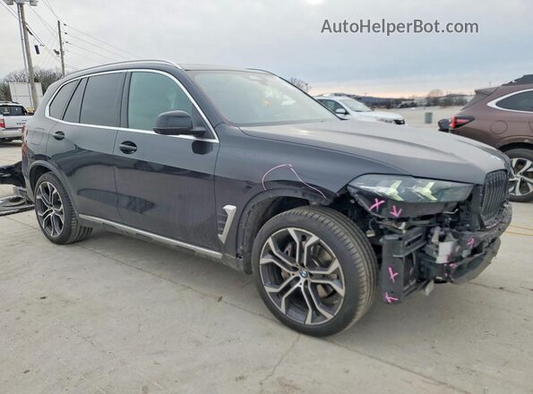 5UX13EU08R9U13987 2024 BMW X5 Black Առջևի աջ
