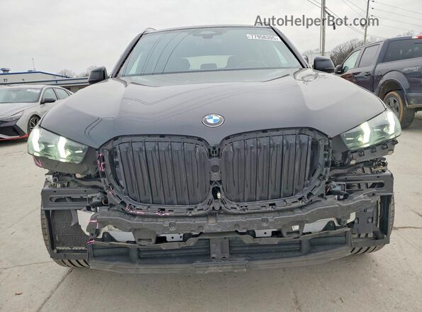 5UX13EU08R9U13987 2024 BMW X5 Black Դիմացի տեսք