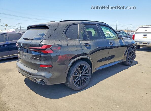 5UX13EU09T9301402 2026 BMW X5 Black Задня права чверть