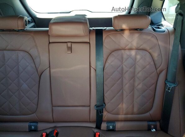 5UX13EU09T9301402 2026 BMW X5 Black Вид задніх сидінь