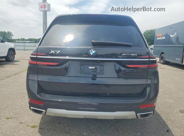 5UX23EM00R9S28854 2024 BMW X7 Черный Вид сзади