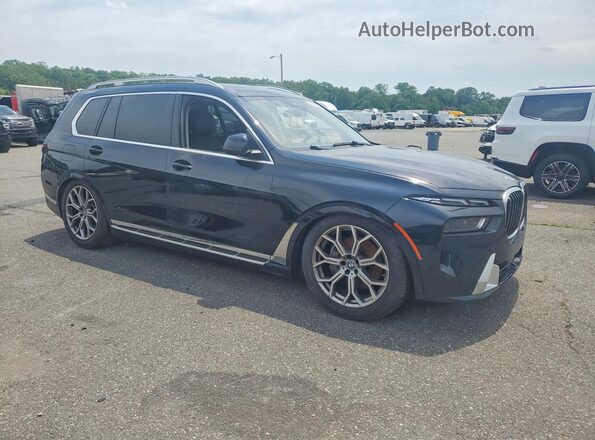 5UX23EM00R9S28854 2024 BMW X7 Черный Передняя правая четверть