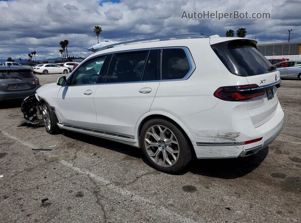 5UX23EM00R9T80911 2024 BMW X7 White Tył lewy