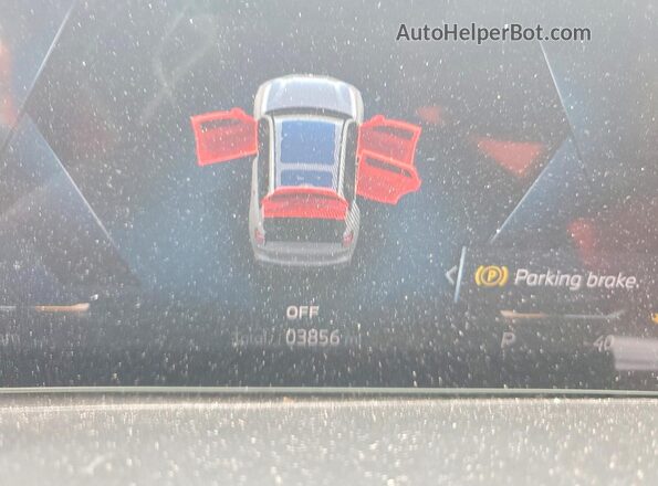 5UX23EM00T9130964 2026 BMW X7 Серый Вид щитка приборов