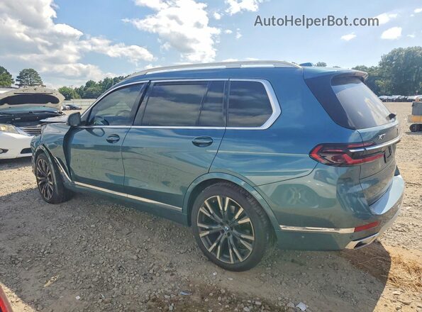 5UX23EM01P9R09411 2023 BMW X7 Blue Tył lewy