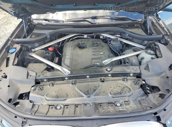 5UX23EM01P9R09411 2023 BMW X7 Blue Widok komory silnika