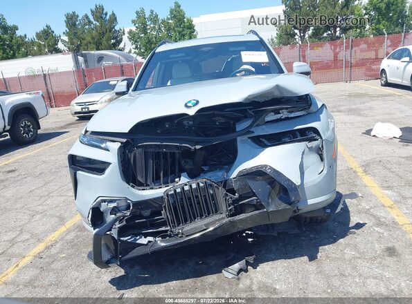5UX23EM01R9S97181 2024 BMW X7 Gray Вид щитка приладів