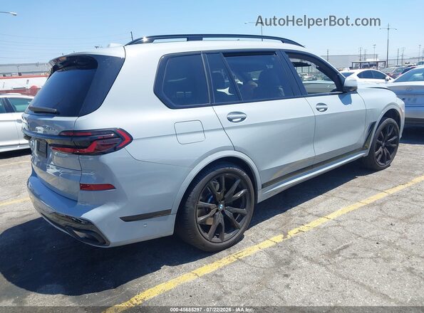 5UX23EM01R9S97181 2024 BMW X7 Gray Задня права чверть