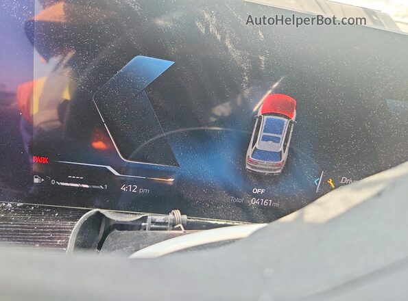 5UX23EM02T9328509 2026 BMW X7 Gray Вид щитка приладів