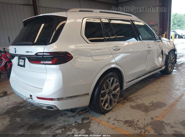 5UX23EM03P9R65527 2023 BMW X7 Белый Задняя правая четверть