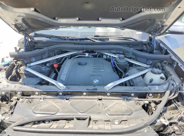 5UX23EM03R9V72744 2024 BMW X7 Silver Rear interior view