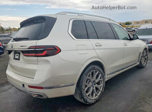 5UX23EM04V9428758 2027 BMW X7 Белый Задняя правая четверть