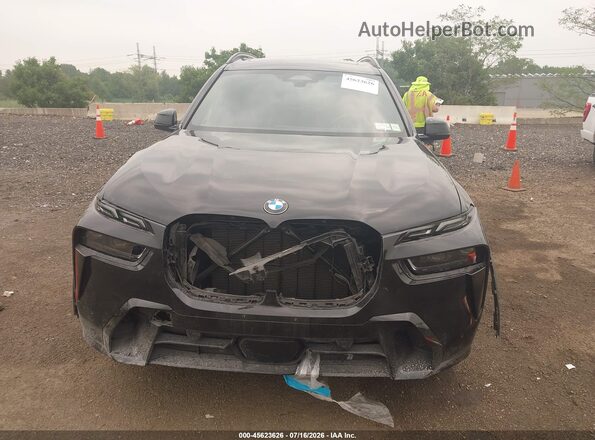 5UX23EM05S9X70280 2025 BMW X7 Black Widok zestawu wskaźników